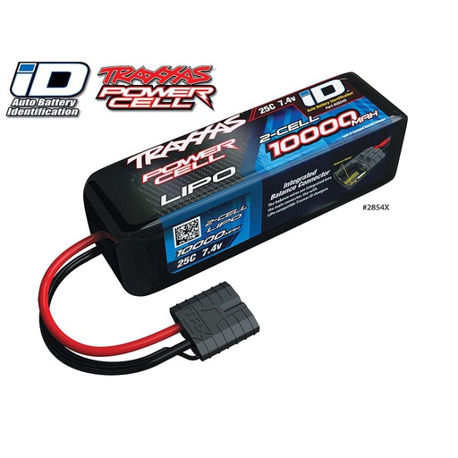 [ TRX-2854X ] Traxxas 7.4v batterij 25c 10000Mah