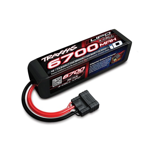 [ TRX-2890X ] Traxxas 14.8V Lipo 6700Mah 25c
