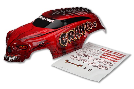 [ TRX-3634R ] Traxxas body craniac rood-TRX3634R
