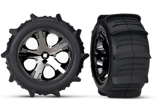 [ TRX-3776 ] Traxxas Tires & wheels glued paddle-TRX3776 