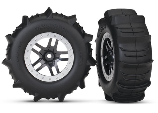 [ TRX-5891 ] Traxxas tires & wheels glued paddle-TRX5891 