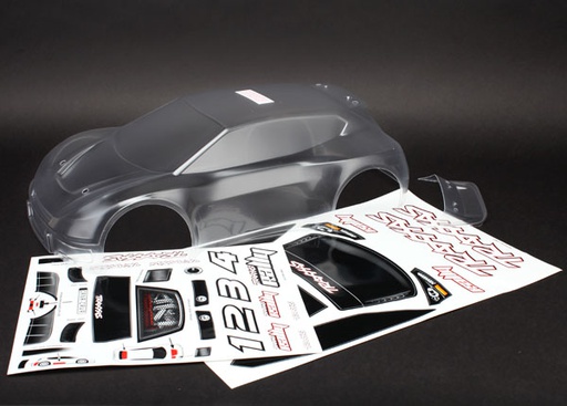 [ TRX-7411 ] Traxxas body rally 1/10 clear