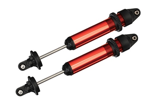 [ TRX-7761R ] Traxxas shocks GTX alu red - TRX7761R
