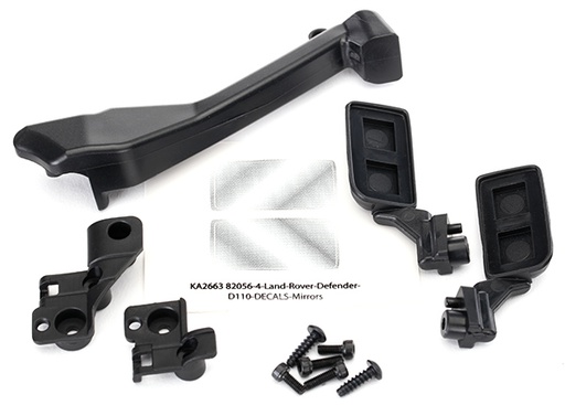 [ TRX-8020 ] Traxxas mirrors side left & right - snorkel - TRX8020