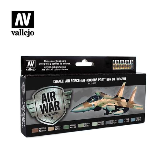 [ VAL71203 ] Vallejo Israeli Air Force (IAF) Colors Post 1967 To Present (8)