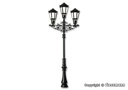 [ VIE-6398 ] Viessmann H0 gaslantaarn met drie lampjes, 3 leds, warmwit 60mm