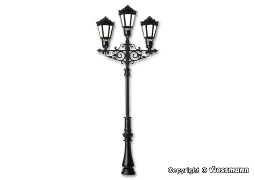 [ VIE-06398 ] ho gaslaterne 3 dubbel 60mm