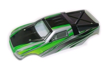 [ YEL15004 ] street racer body green with decals