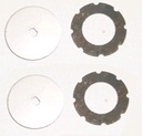 [ YEL17018 ] Slipper Gear Plates& Fibre Pads