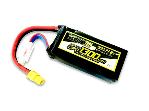 [ YEL2714 ] lipo batterij 1300mAh 50c 14.8V