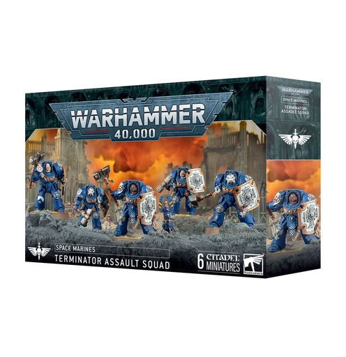 [ GW48-34 ] SPACE MARINE TERMINATOR ASSAULT SQUAD