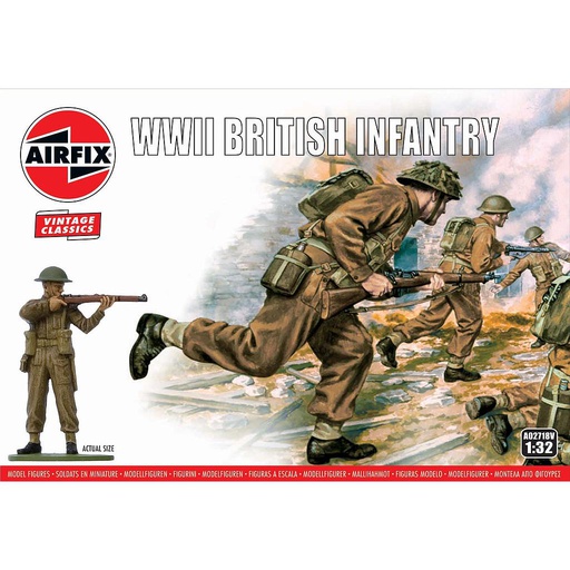 [ AIRA02718V ] WW II BRITISH INFANTRY  1/32