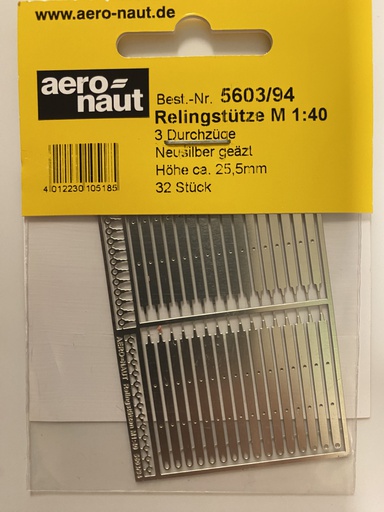 [ AE5603-94 ] Aeroanut Relingsteun 3 doorgangen 1/40