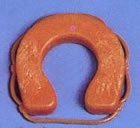 [ AE6065-29 ] Reddingsboei 30 mm oranje u-vorm 2 stuks