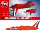 [ AIRA05124 ] FOLLAND GNAT RED ARROWS