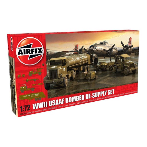 [ AIRA06304 ] WWII USAAF 8TH Airforce Bomber Resupply Set  1/72