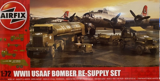 [ AIRA06304 ] WWII USAAF 8TH Airforce Bomber Resupply Set  1/72