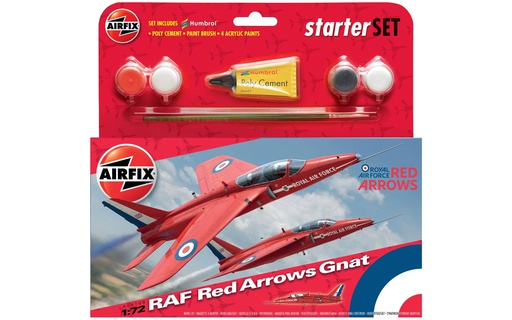[ AIRA55105 ] Airfix RAF Red Arrows Gnat  1/72