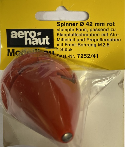 [ AE7252-41 ] Aeronaut Spinner 42mm Rot