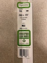[ EG356 ] Evergreen styrene strip 610x1,5x3,2mm (14st.)