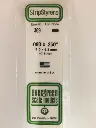 [ EG369 ] Evergreen styrene strip 2,0x6,3x610 mm (10s.)