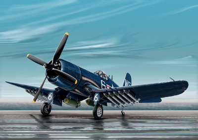 [ ITA-0062S ] Italeri F4U-4B corsair 1/72