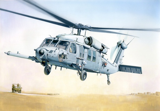 [ ITA-2666S ] Italeri MH-60K Blackhawk SOA 1/48