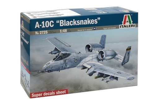 [ ITA-2725S ] Italeri A-10C "Blacksnakes" 1/48 