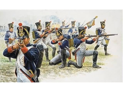[ ITA-6002S ] Italeri French line infantry (Napoleonic wars)  1/72