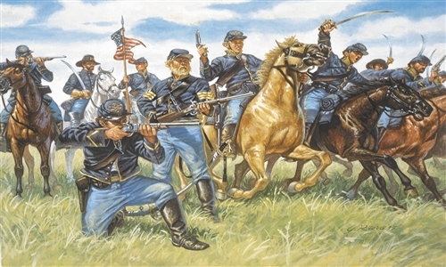 [ ITA-6013S ] Italeri union cavalry 1/72