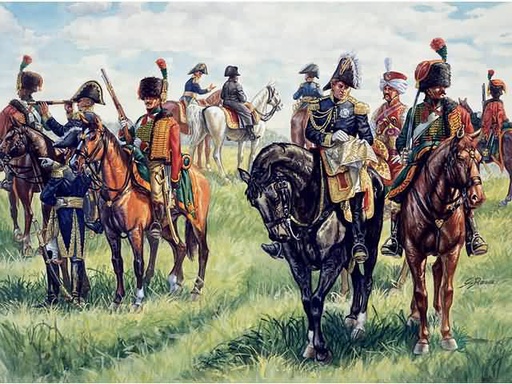 [ ITA-6016 ] Italeri French Imperial Gerneral Staff 1/72