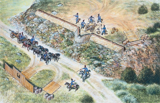 [ ITA-6031S ] Italeri FRENCH ARTILLERY SET - NAPOLEONIC WARS 1/72