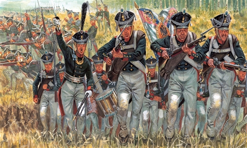 [ ITA-6073S ] Italeri Russian infantry 1/72