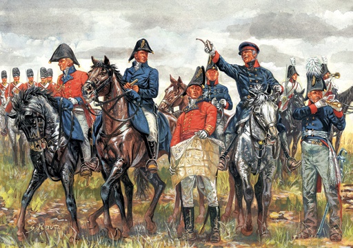 [ ITA-6065S ] Italeri Britisch and prussian general staff 1/72