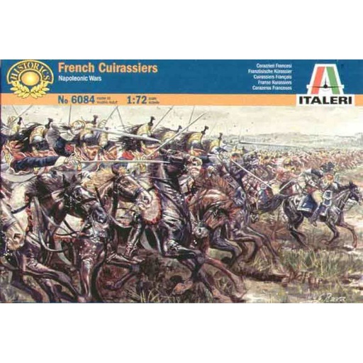 [ ITA-6084S ] Italeri French cuirassiers (Napoleonic wars) 1/72