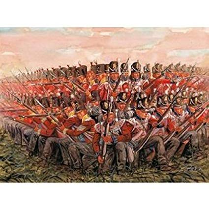 [ ITA-6095S ] Italeri British infantry 1815 1/72