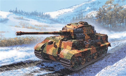 [ ITA-7004S ] Italeri Sd. Kfz. 182 King Tiger 1/72