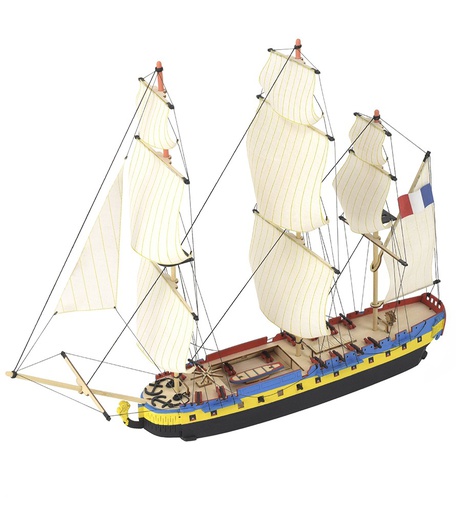 [ AL17000 ] Artesania Latina L'Hermione La Fayette Easy Kit 1/160