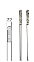 [ PX28232 ] Proxxon Diamant- gecoate slijpstift, kogel  Ø 2,2 mm, 2 stuks