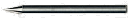 [ PX28766 ] Proxxon Volhardmetalen graveerfrees 1,0mm
