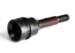 [ TRX-6754 ] Traxxas  Stub axle, front, 5mm (steel-splined constant-velocity driveshaft) (1) - TRX6754