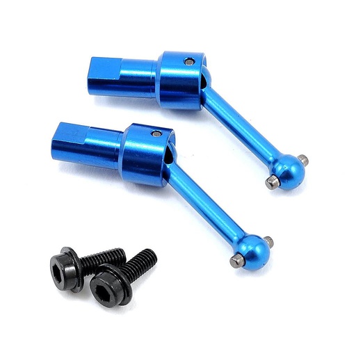 [ TRX-7550R ] Traxxas driveshaft assembly, front & rear aluminium (2)