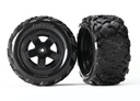 [ TRX-7672 ] Traxxas Tires & wheels, assembled, glued (2)