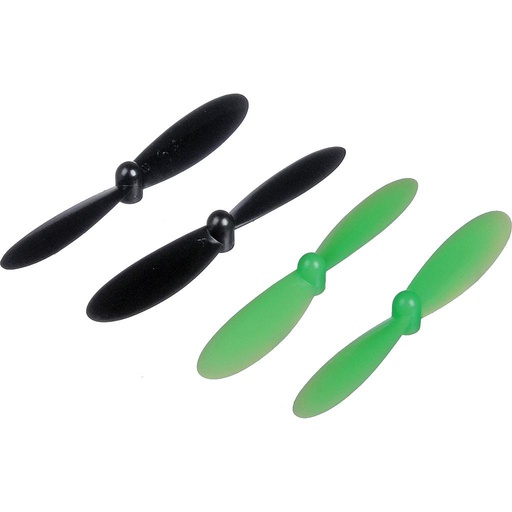 [ HUBH107-A36 ] hubsan x4 propellers groen en zwart