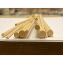 [ RAMINROND5MM ] Ramin hout rond 5mm x 1 meter