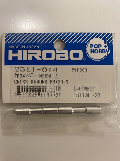 [ H2511-014 ] Hirobo Cross Member M3x30-S