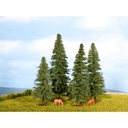 [ NO25232 ] Noch Dennen, 4 Stuks, 8 - 12 cm hoog