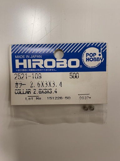 [ H2521-109 ] Hirobo Collar 2st. 6x3x3