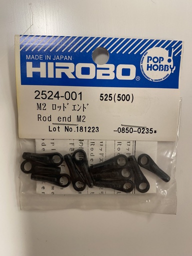 [ H2524-001 ] Hirobo Rod end M2