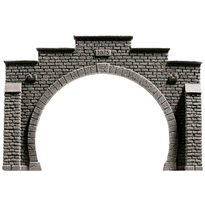 [ NO58052 ] Noch Tunnel-Portal, 2-gleisig, 21 x 14 cm